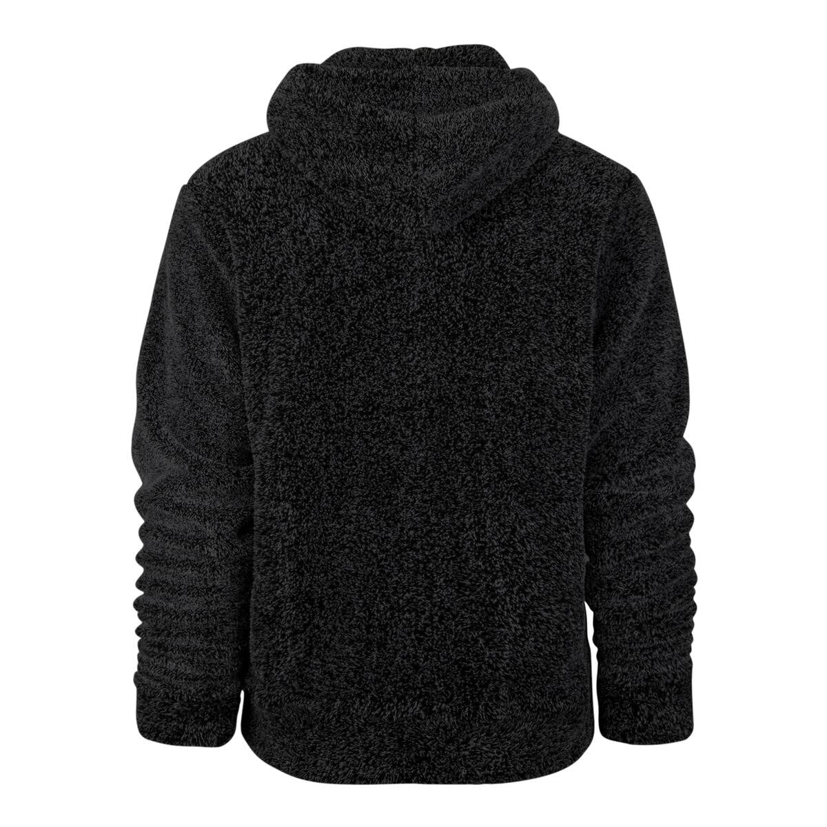 Los Angeles Dodgers MLB Jet Black Core Long Loop Fuzzy Hood Official Sports Fan Gear