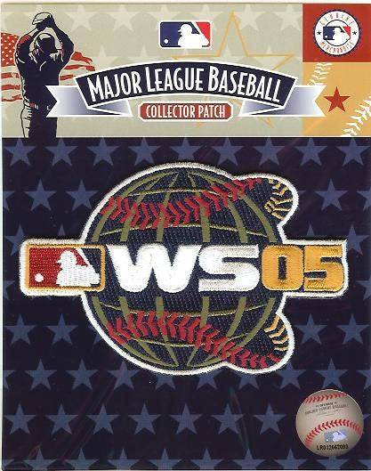 2005 World Series Sleeve Patch Official MLB Licensed White Sox over Astros Official Sports Fan Gear