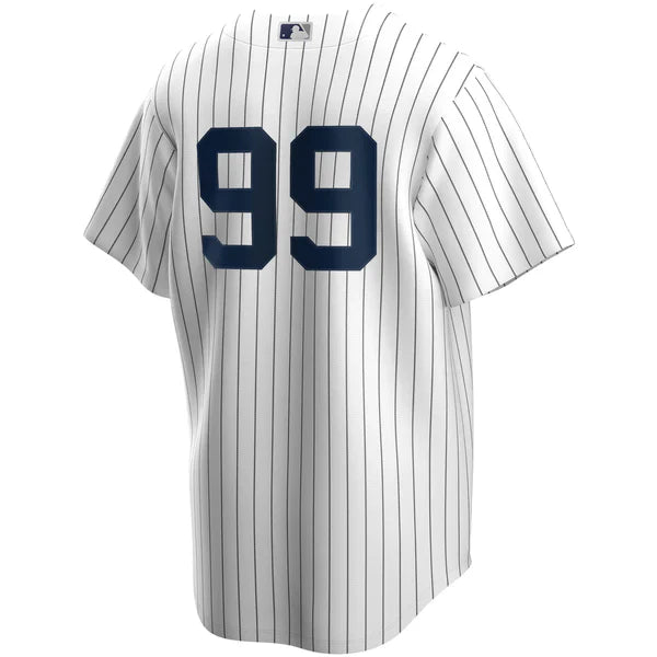 Men's Nike Aaron Judge #99 White New York Yankees Home Official Replica Player Jersey Official Team Jersey Sports Fan Apparel