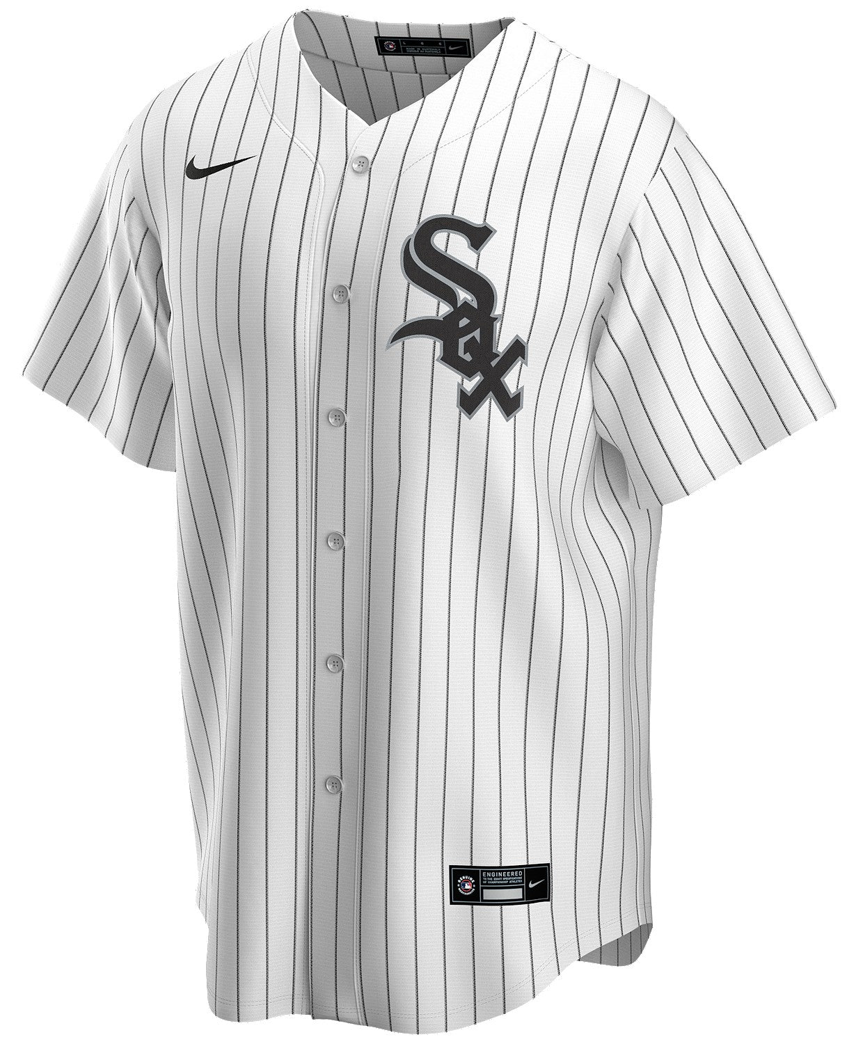 NIKE Men's Frank Thomas Chicago White Sox White Home Premium Twill Replica Jersey Official Team Jersey Sports Fan Apparel
