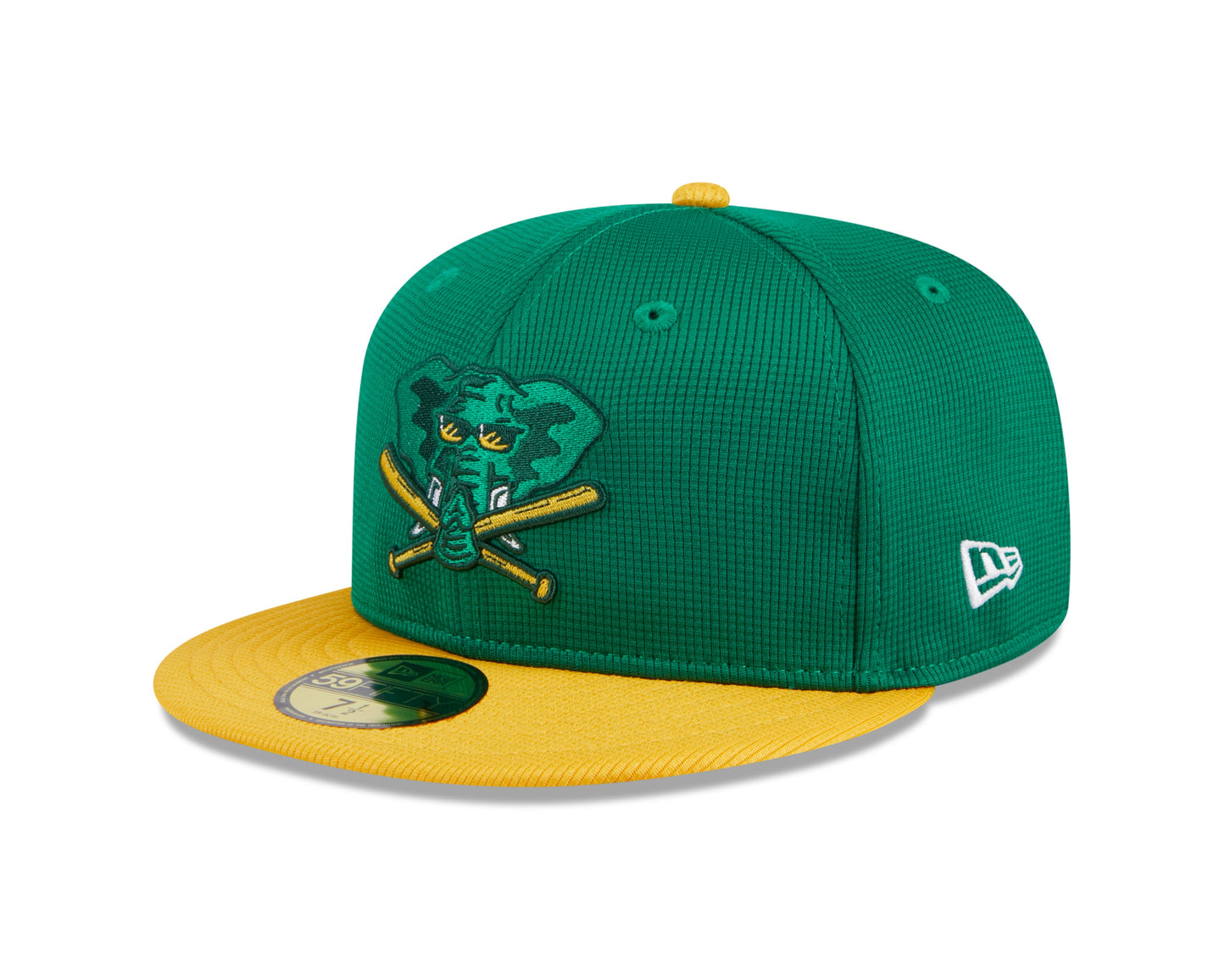 Men's Oakland Athletics New Era Green 2024 Batting Practice 59FIFTY Fitted Hat Official Team Hat Sports Fan Cap