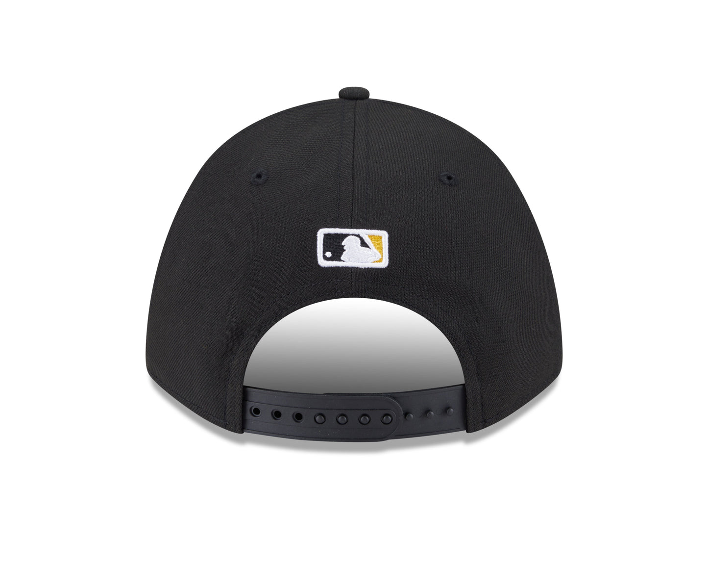 Pittsburgh Pirates Black New Era Player Replica M-Crown 9FORTY Adjustable Hat Official Team Hat Sports Fan Cap
