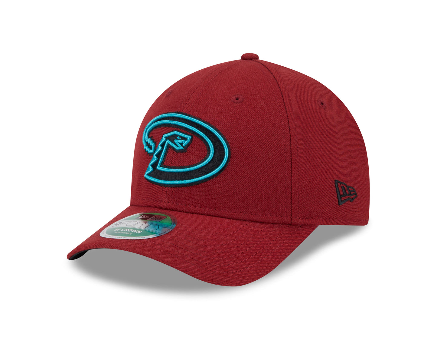 Arizona Diamondbacks Red Alternate New Era Player Replica M-Crown 9FORTY Adjustable Hat Official Team Hat Sports Fan Cap