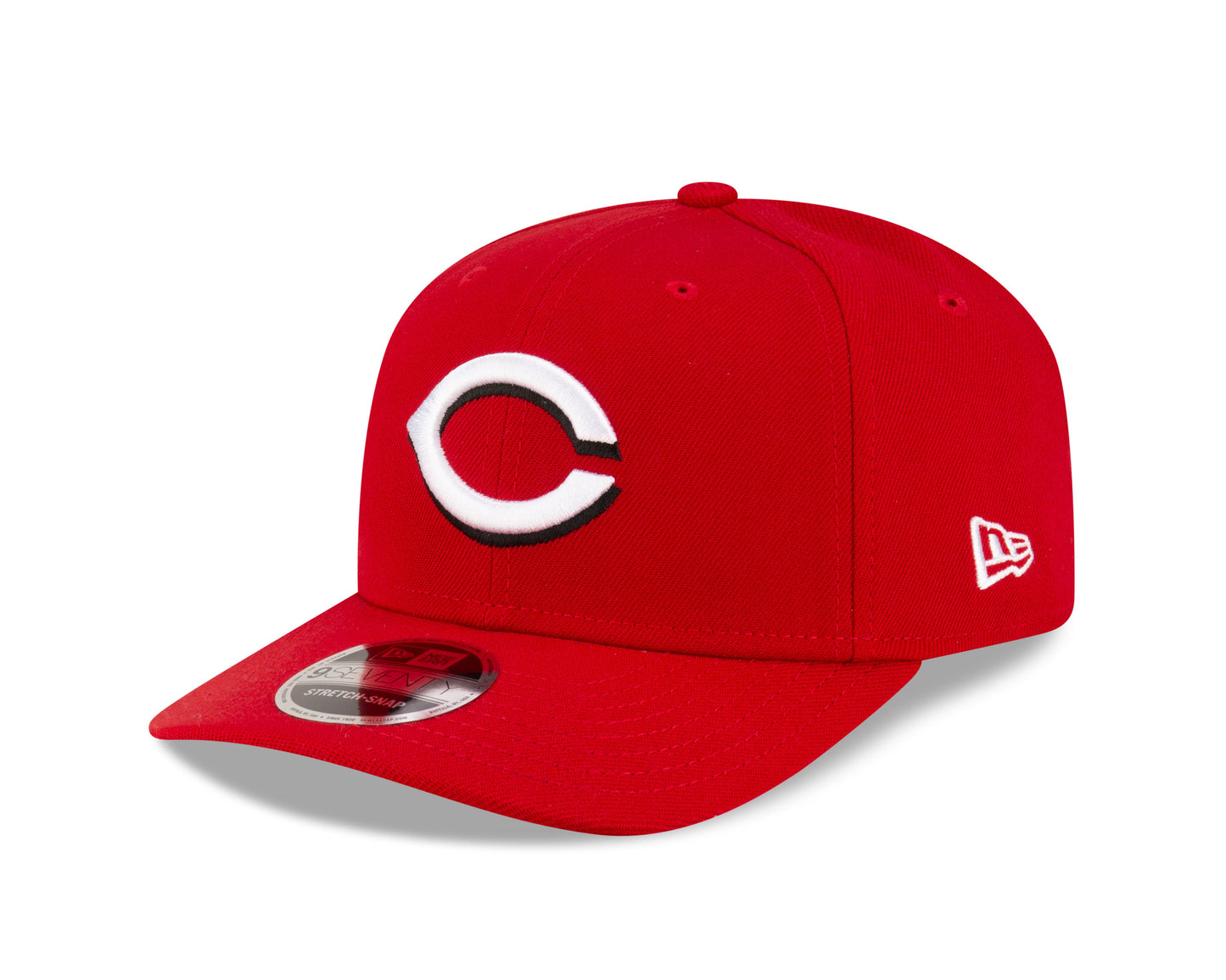 Cincinnati Reds New Era Player Replica 9SEVENTY Stretch Snap Adjustable Hat Official Team Hat Sports Fan Cap