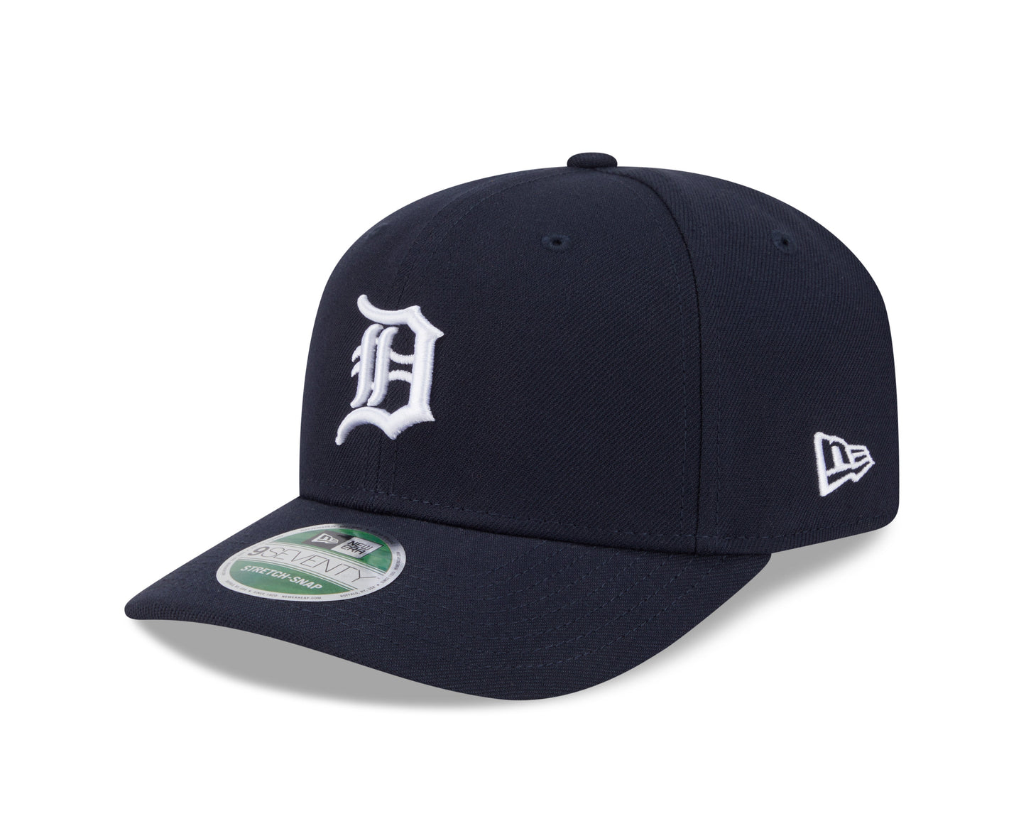Detroit Tigers Navy New Era Player Replica 9SEVENTY Stretch Snap Adjustable Hat Official Team Hat Sports Fan Cap