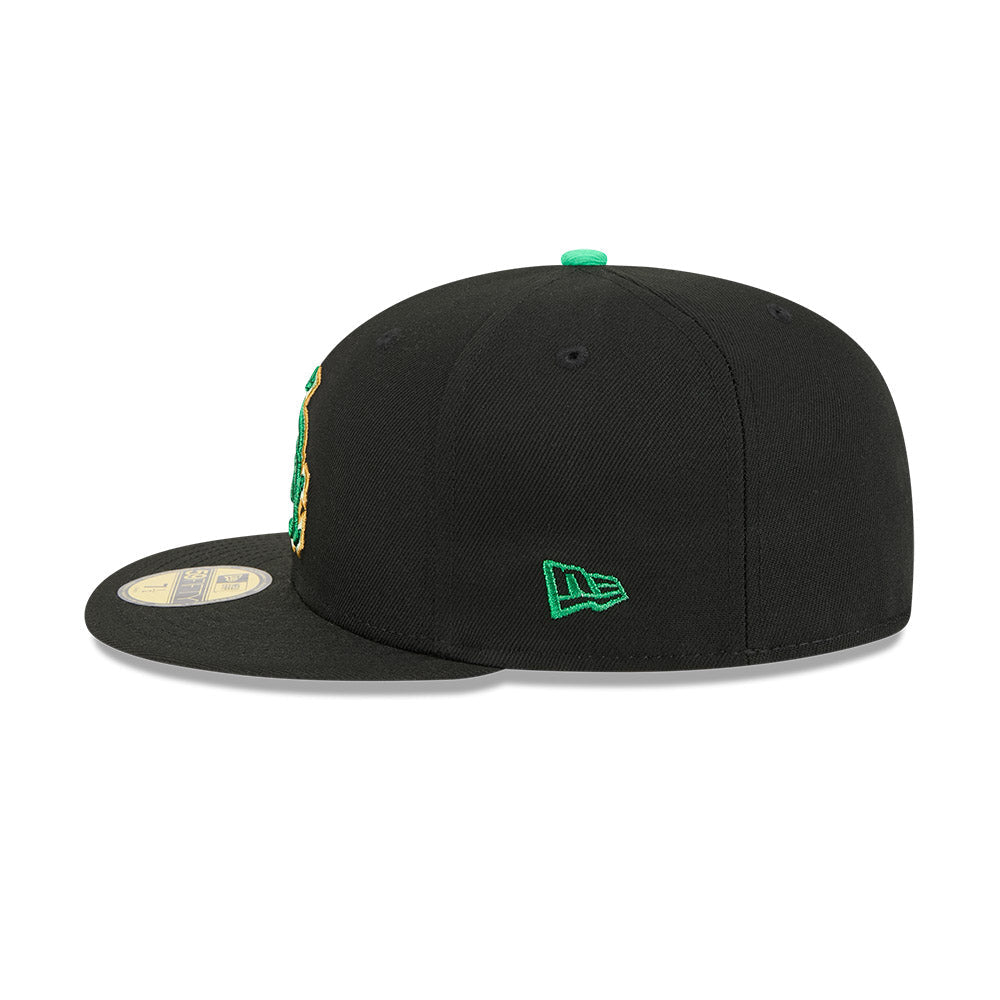 Men's Chicago White Sox New Era Black 2026 St. Patrick's Day Authentic Collection On-Field 59FIFTY Fitted Hat Official Team Hat Sports Fan Cap