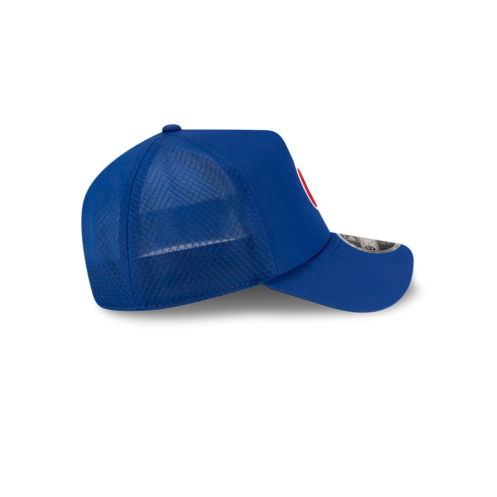 Chicago Cubs New Era 2026 Batting Practice 9Forty APEX "C" Logo Snap Adjustable Hat-Royal Official Team Hat Sports Fan Cap