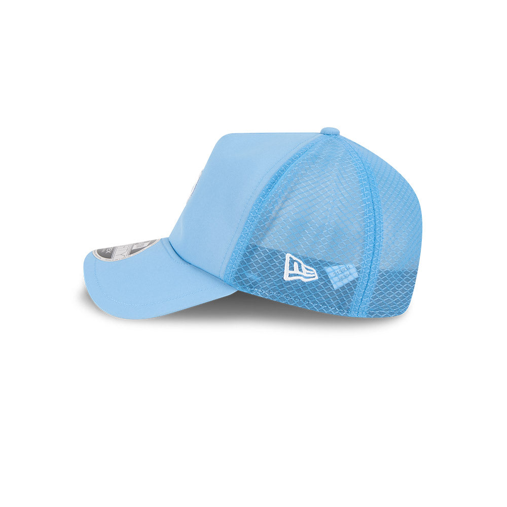 Chicago Cubs New Era 2026 Batting Practice 9Forty APEX "1984 Bear" Logo Snap Adjustable Hat-Sky Blue Official Team Hat Sports Fan Cap