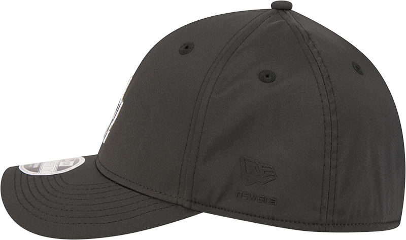 Los Angeles Dodgers New Era M-Crown 39Thirty Metallic Black Performance Flex Fit Hat Official Team Hat Sports Fan Cap