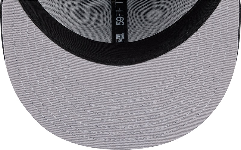 Chicago Cubs Storm Gray 2nd Alternate Logo 59FIFTY Fitted Cap By New Era Official Team Hat Sports Fan Cap