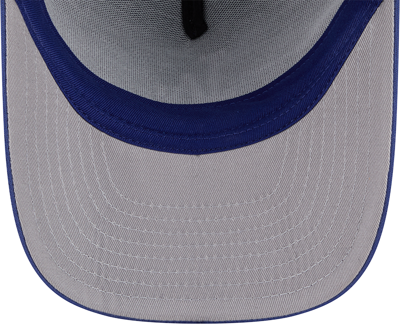 Los Angeles Dodgers New Era Blue Worn A-Frame 9FIFTY Trucker Snapback Hat Official Team Hat Sports Fan Cap
