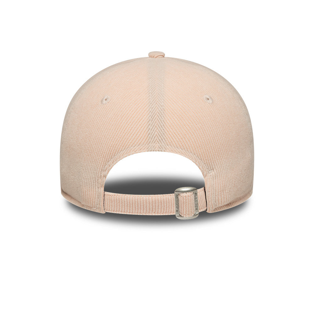 Los Angeles Dodgers MLB Mini Cord 9FORTY Women Strapback New Era Pink Official Team Hat Sports Fan Cap