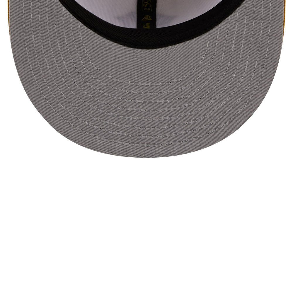 New York Yankees MLB 5950Day New Era Cream/Gold Official Team Hat Sports Fan Cap