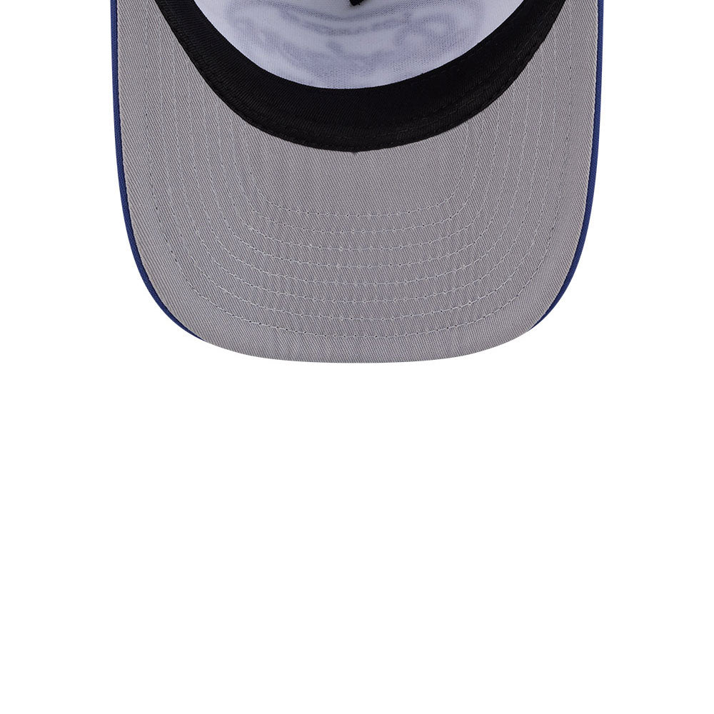 Los Angeles Dodgers MLB 5950 Day Fitted Trucker A-Frame New Era White/Blue Official Team Hat Sports Fan Cap