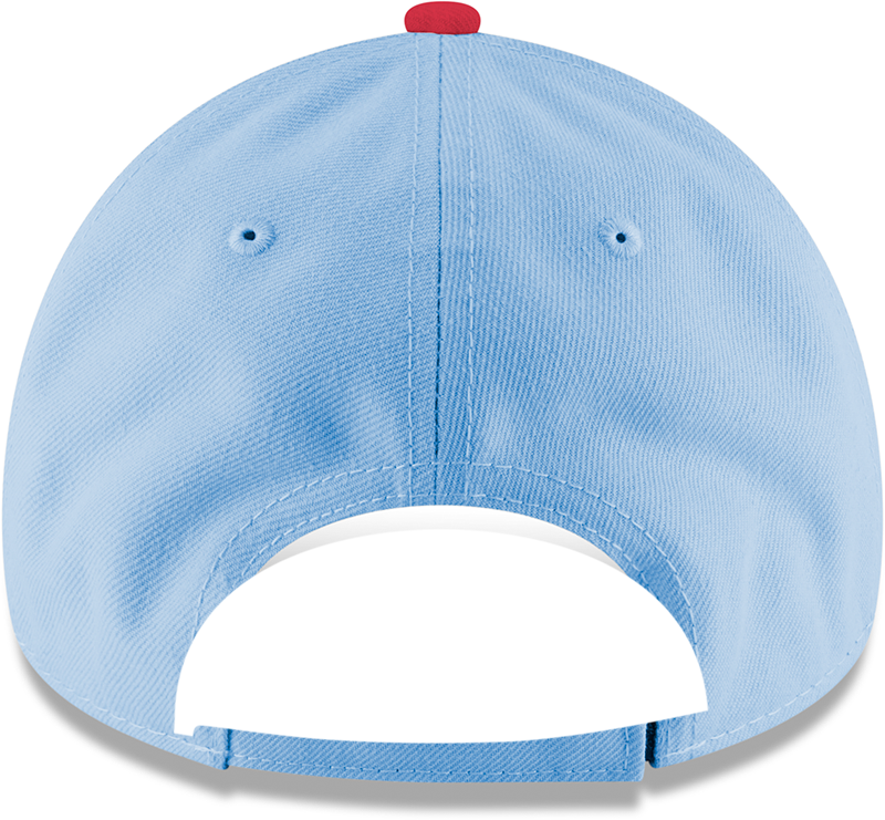 Youth Chicago Cubs Guitar Bear Alternate 9FORTY Adjustable Chrome/Sky Blue Cap By New Era Official Team Hat Sports Fan Cap