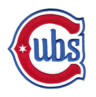 Chicago Cubs 2nd Alternate Logo Patch Official Team Jersey Sports Fan Apparel