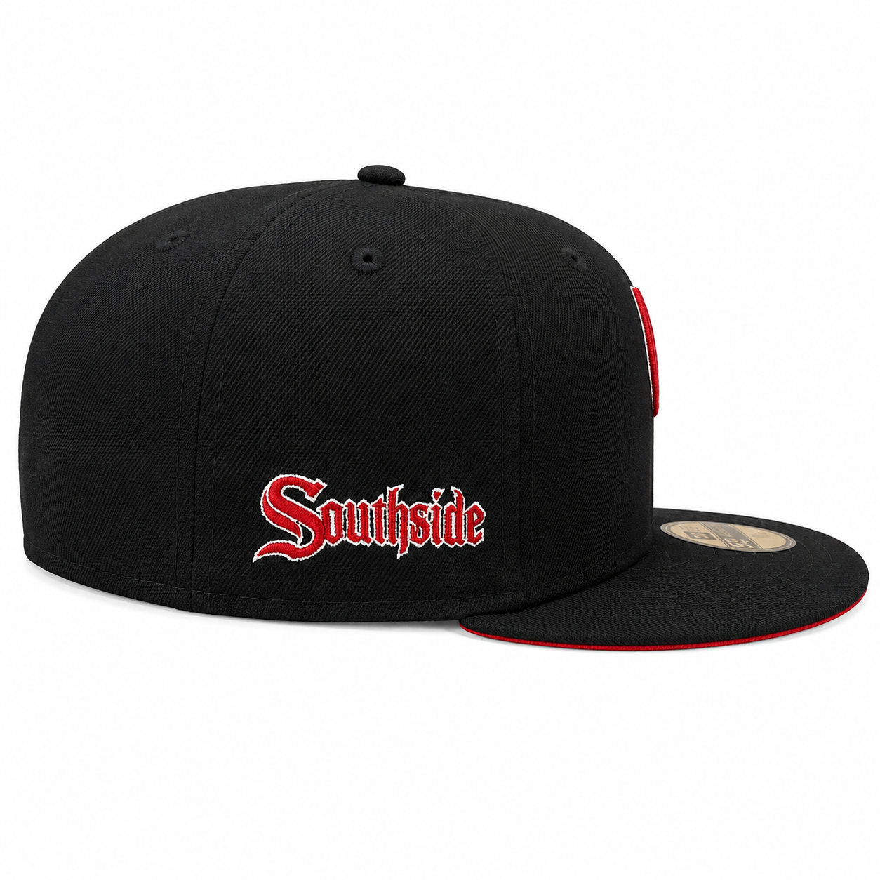 Chicago White Sox New Era City Connect Red/Black 59FIFTY Fitted Hat Official Team Hat Sports Fan Cap