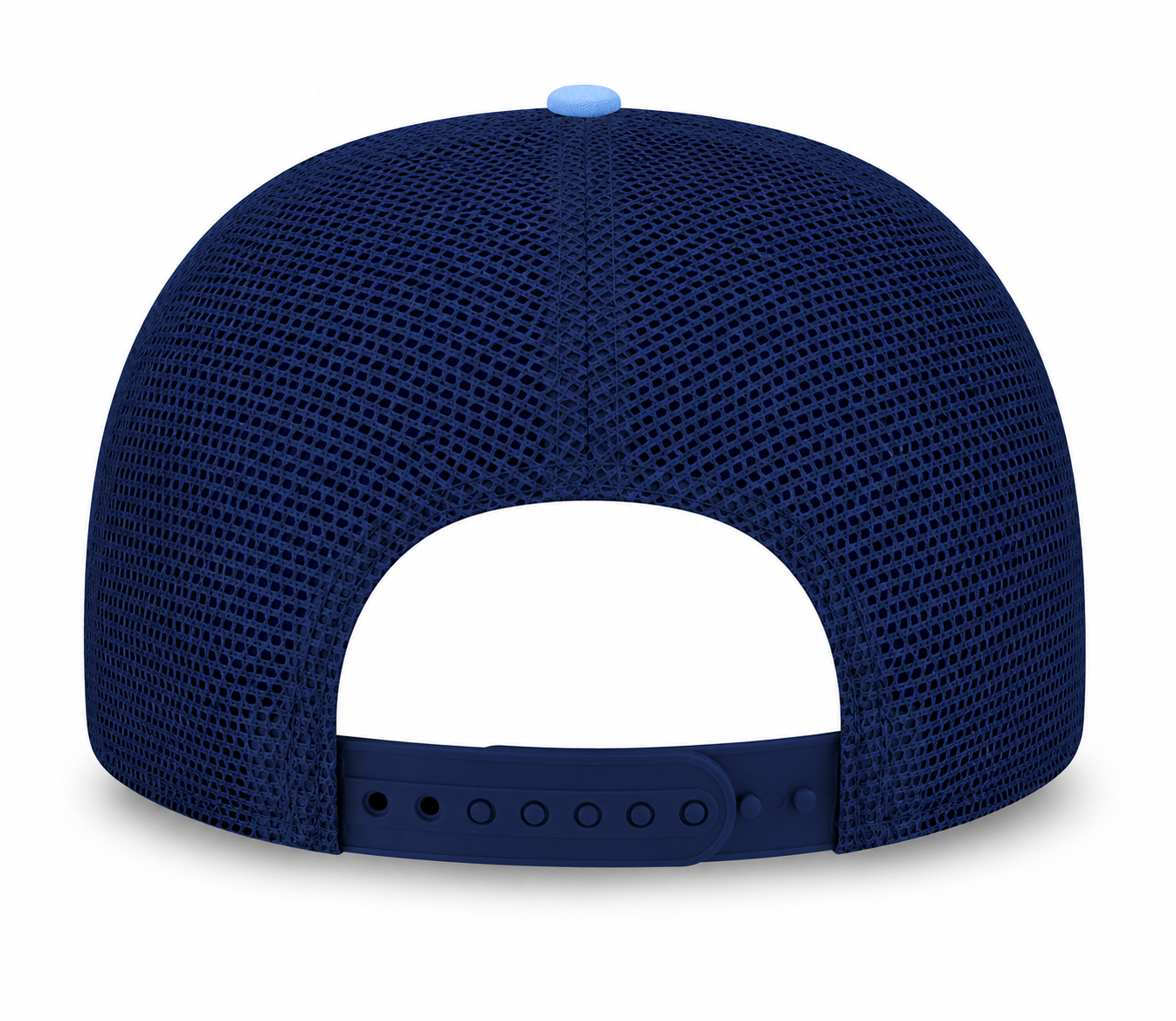 Chicago Cubs New Era Sky Guitar Bear Navy Alternate 2 9SEVENTY Trucker Hat Official Team Hat Sports Fan Cap