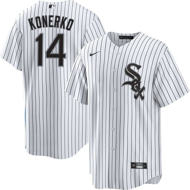 Paul Konerko Chicago White Sox NIKE Replica Men's Home Premium Twill Jersey Official Team Jersey Sports Fan Apparel