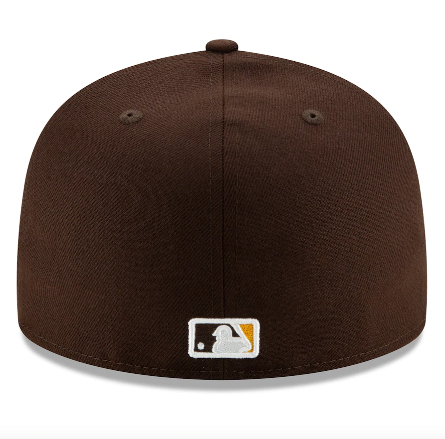 Men's San Diego Padres New Era Brown Authentic Collection On-Field 59FIFTY Fitted Hat Official Team Hat Sports Fan Cap