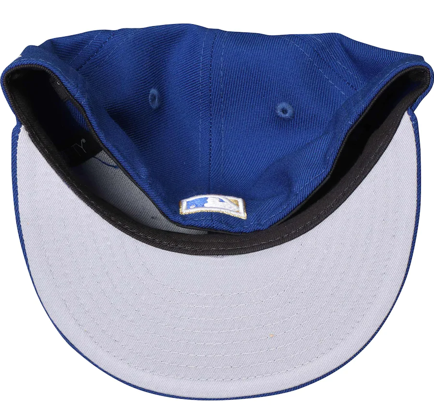 Men's Kansas City Royals New Era Royal Cooperstown Collection Wool 59FIFTY Fitted Hat Official Team Hat Sports Fan Cap