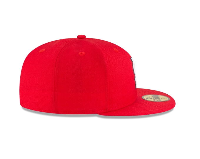 St. Louis Cardinals New Era 2006 World Series Wool 59FIFTY Fitted Hat - Red Official Team Hat Sports Fan Cap