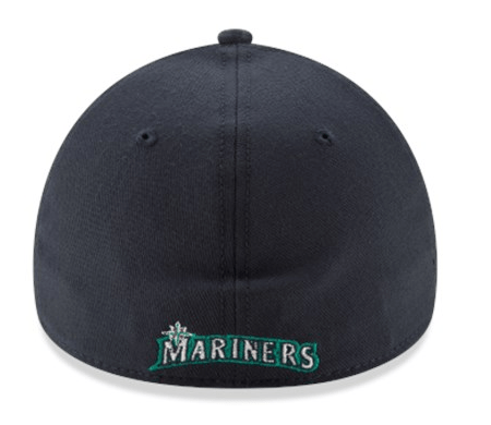 New Era Men's Seattle Mariners 39Thirty Classic Navy Stretch Fit Hat Official Team Hat Sports Fan Cap