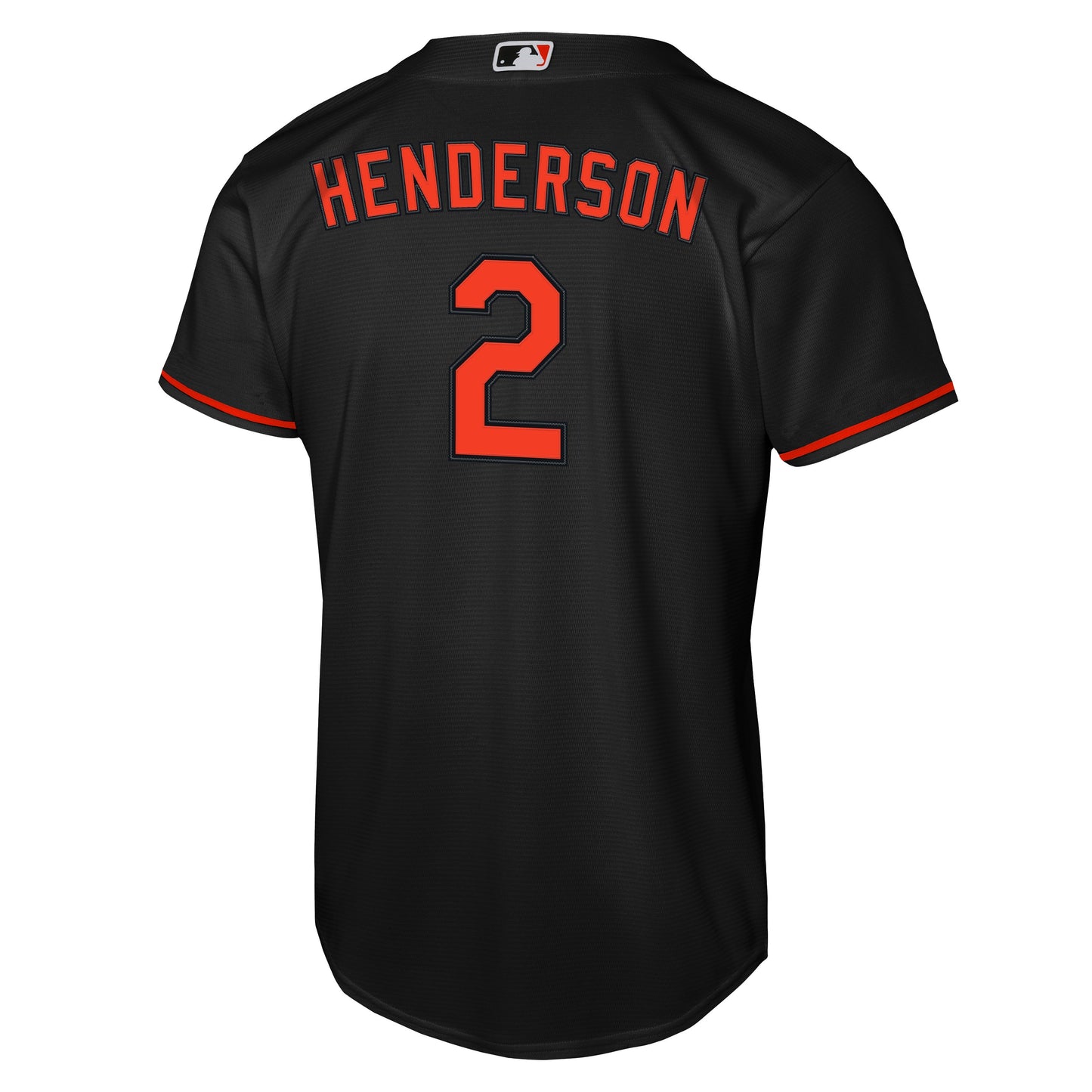 NIKE Youth Baltimore Orioles Gunnar Henderson Black Alternate Replica Jersey Official Team Jersey Sports Fan Apparel