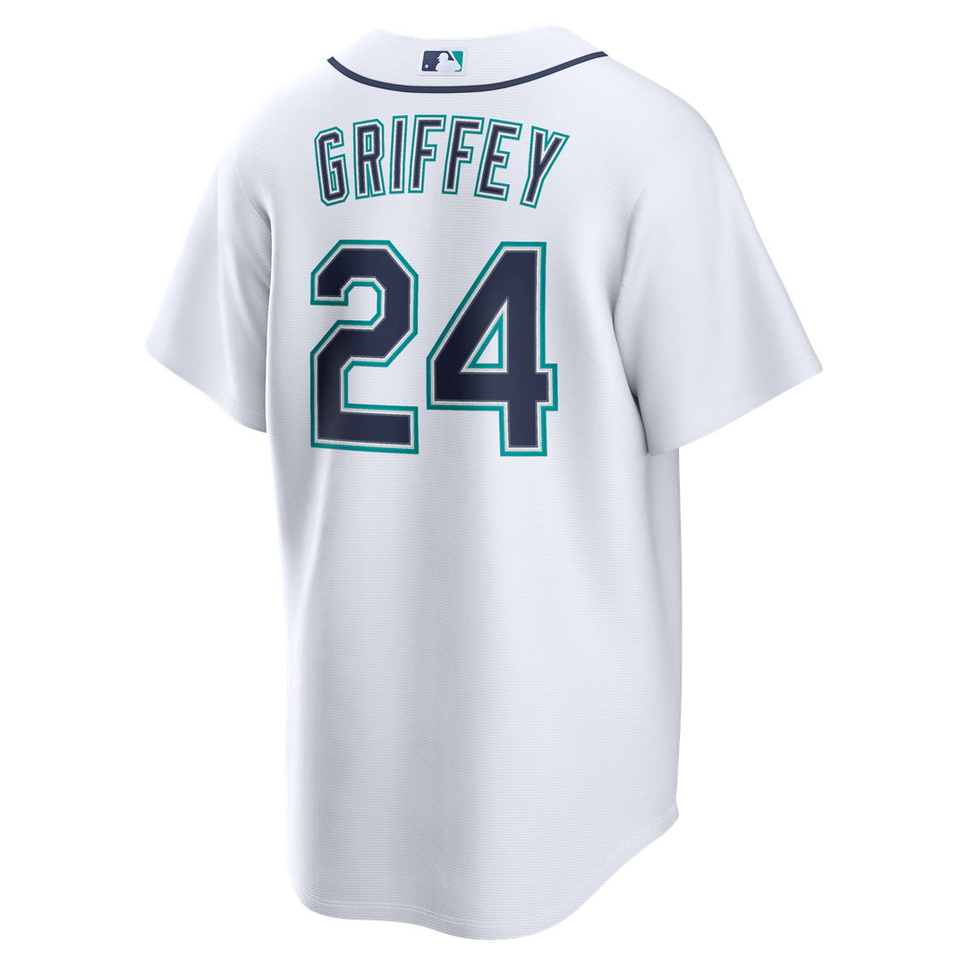Ken Griffey Jr. Seattle Mariners Nike Home Replica Jersey - White