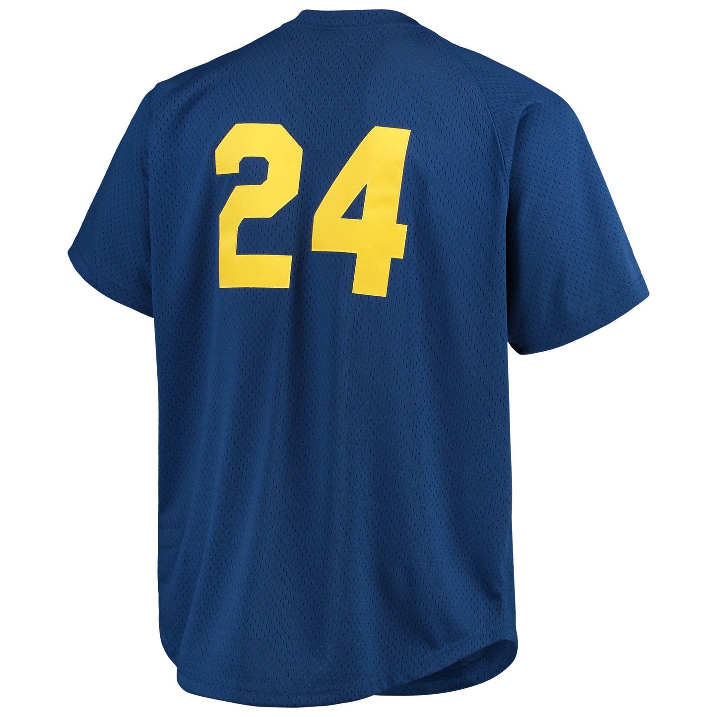 Men's Seattle Mariners Ken Griffey Jr. 1991 Mitchell & Ness Royal Blue Cooperstown Collection Mesh Batting Practice Jersey Official Team Jersey Sports Fan Apparel
