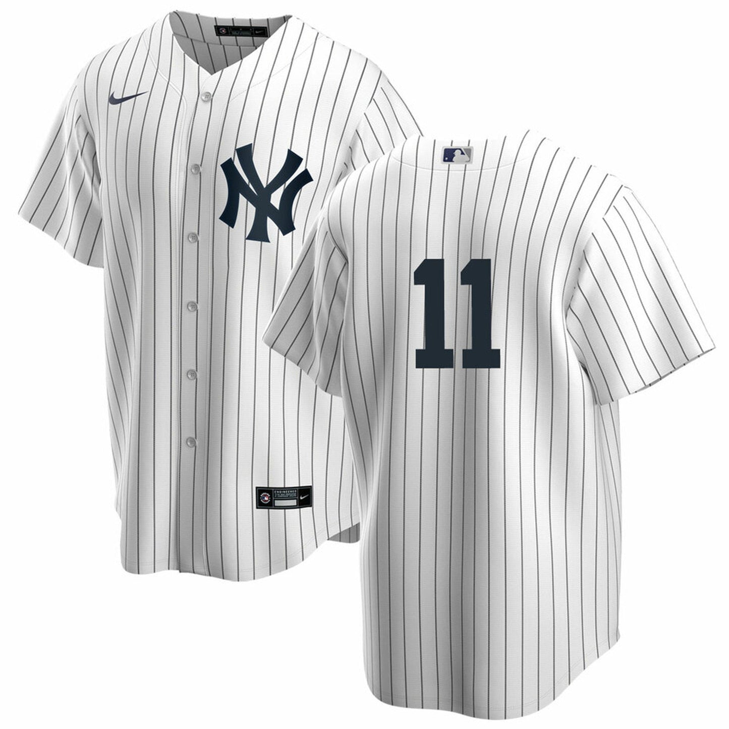 Men's Nike Anthony Volpe #11 White New York Yankees Home Official Replica Player Jersey Official Team Jersey Sports Fan Apparel