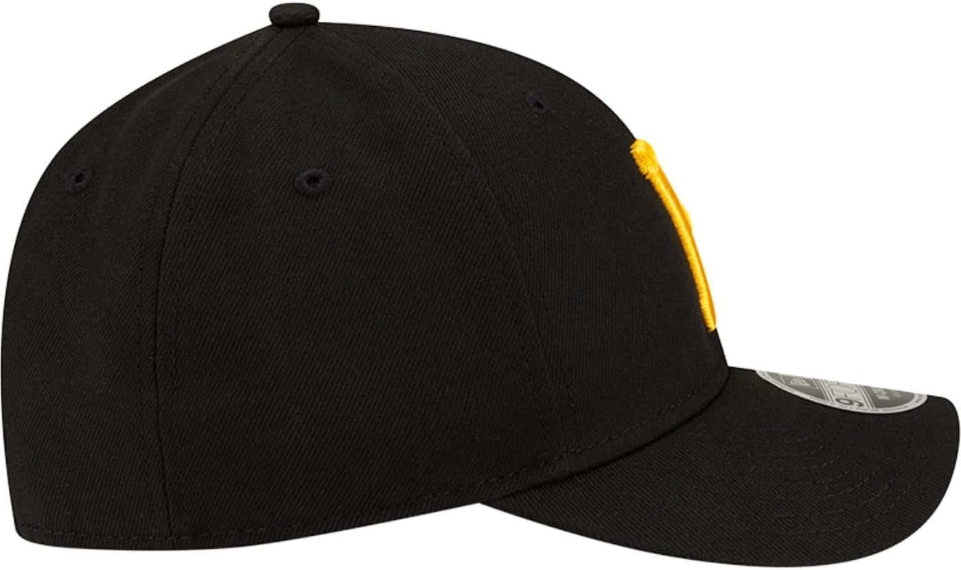 Pittsburgh Pirates MLB 9FORTY M Crown Snapback New Era Black/Yellow Official Team Hat Sports Fan Cap