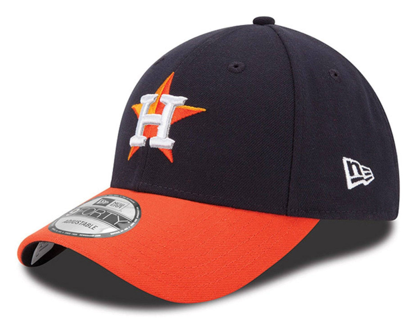 Houston Astros Men's New Era Navy/Orange Road League 9FORTY Adjustable Hat Official Team Hat Sports Fan Cap