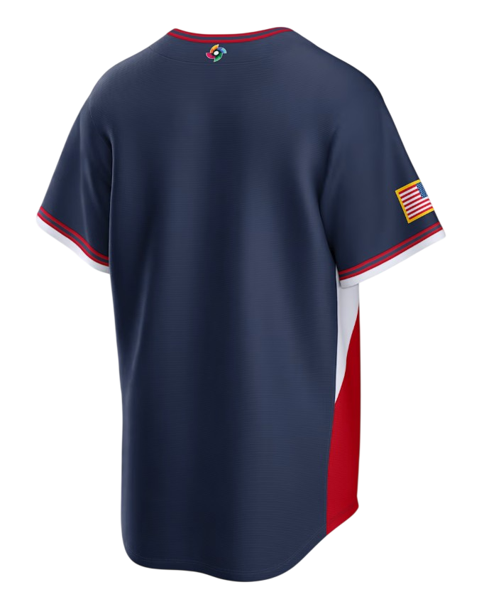 USA World Baseball Classic MLB Road Stadium Jersey Nike Official Team Jersey Sports Fan Apparel