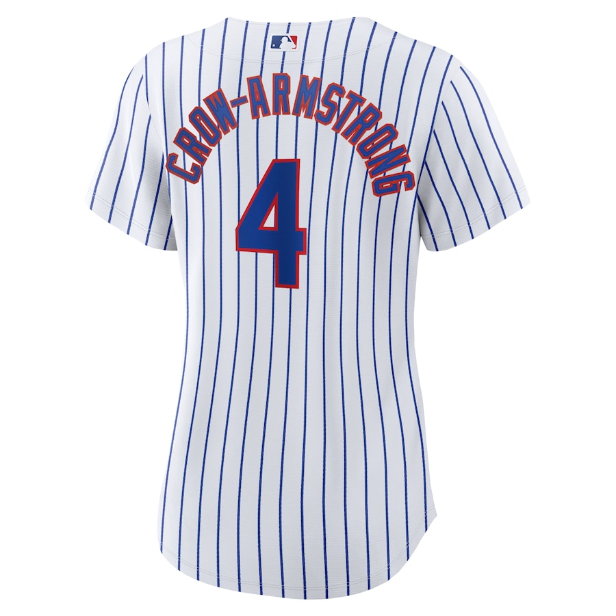 Women's Chicago Cubs Pete Crow-Armstrong Nike White Home Replica Player Jersey Official Team Jersey Sports Fan Apparel