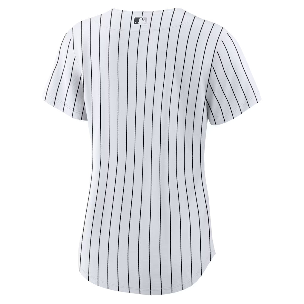 Women's Chicago White Sox Nike White Home Replica Team Blank Jersey Official Team Jersey Sports Fan Apparel