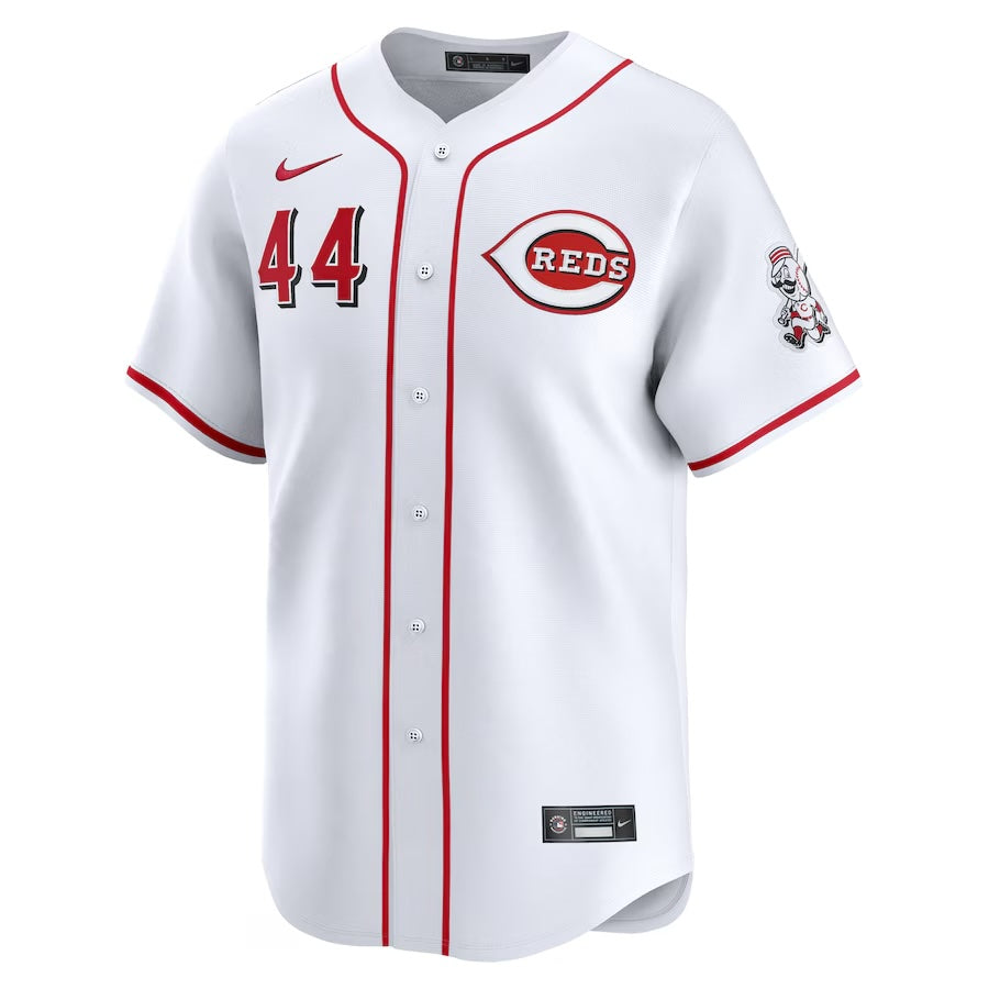 Youth Elly De La Cruz Cincinnati Reds NIKE White Home Limited Replica Jersey Official Team Jersey Sports Fan Apparel