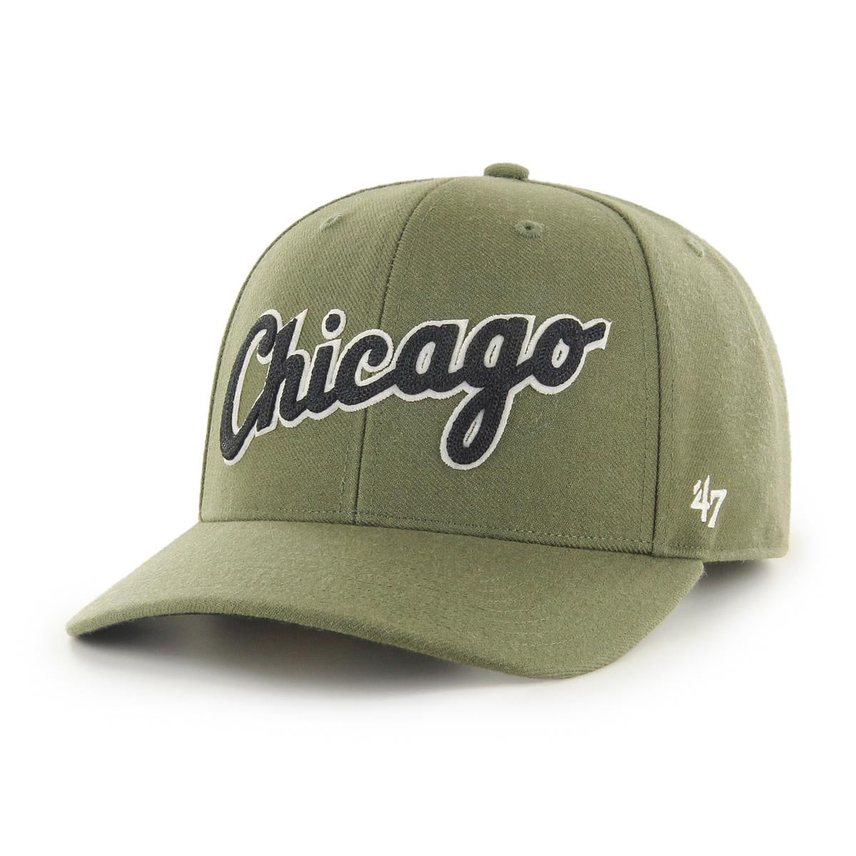 47 Brand - MLB Chicago White Sox Chain Link Script '47 MVP DP Official Sports Fan Gear