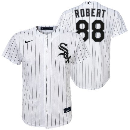 Chicago White Sox Luis Robert Child Nike Home Replica Jersey Official Team Jersey Sports Fan Apparel