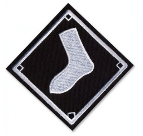 Chicago White Sox Diamond Alternate Jersey Sleeve Patch Official Team Jersey Sports Fan Apparel