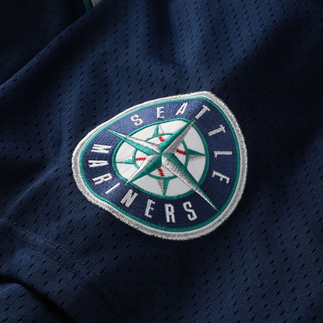 Ken Griffey Jr. Seattle Mariners Mitchell & Ness Preschool Cooperstown Collection Mesh Batting Practice Jersey - Navy