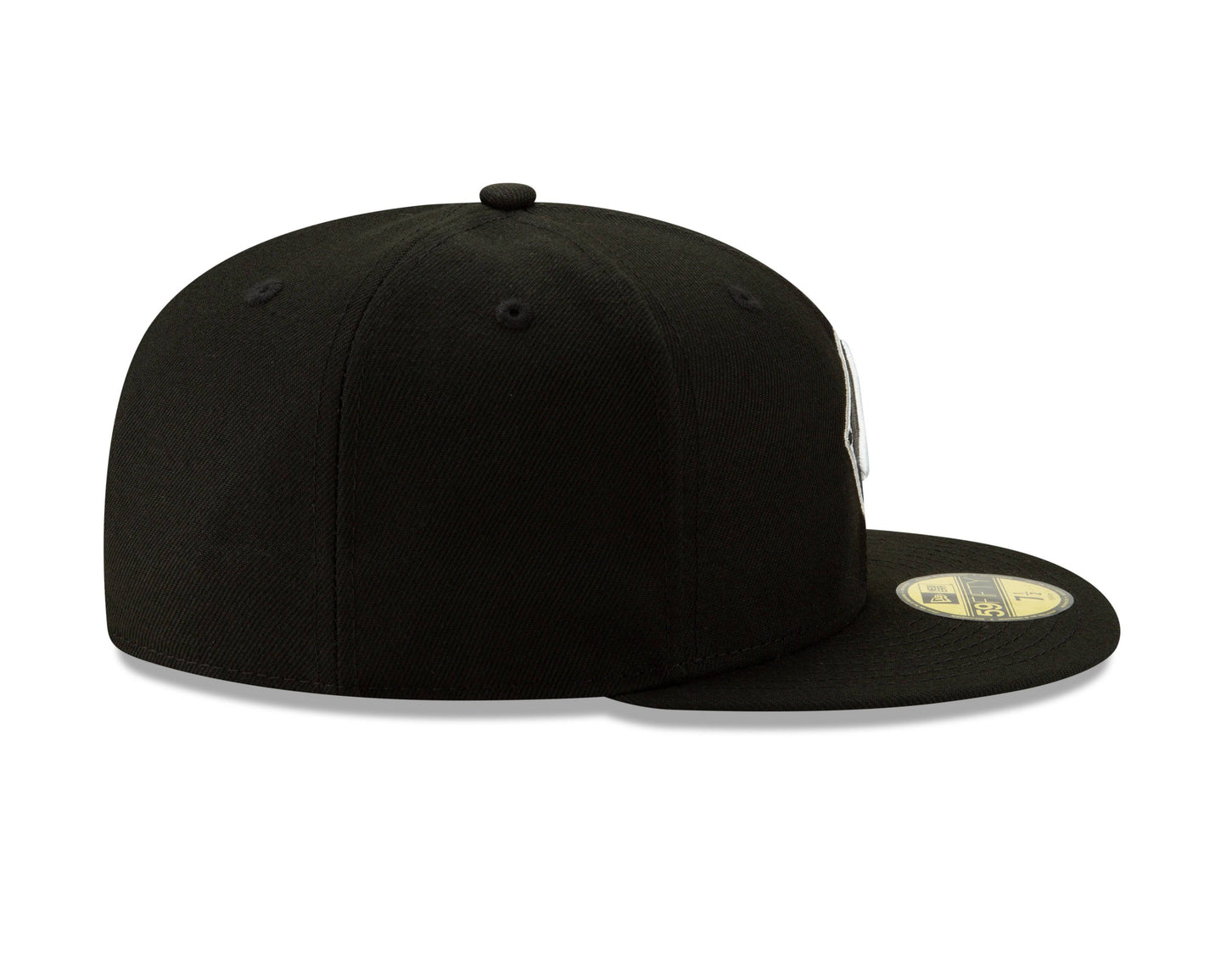 Chicago White Sox New Era Diamond Alternate Logo 59FIFTY Fitted Hat - Black Official Team Hat Sports Fan Cap