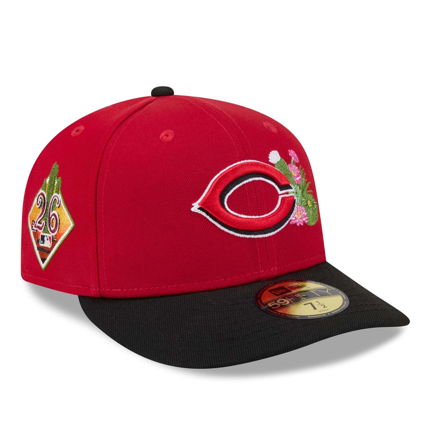 Cincinnati Reds MLB Spring Training 2026 59FIFTY Fitted New Era Official Team Hat Sports Fan Cap