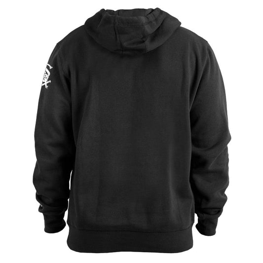Mens Chicago White Sox New Era Black Batting Practice Logo Hoodie