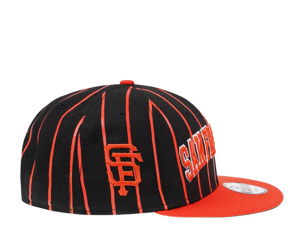 San Francisco Giants Black/Orange City Arch New Era 9FIFTY Snapback Hat Official Team Hat Sports Fan Cap