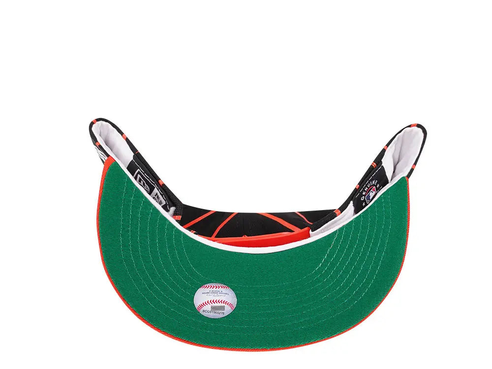 San Francisco Giants Black/Orange City Arch New Era 9FIFTY Snapback Hat Official Team Hat Sports Fan Cap