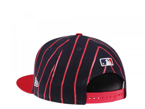 Boston Red Sox Navy/Red City Arch New Era 9FIFTY Snapback Hat Official Team Hat Sports Fan Cap