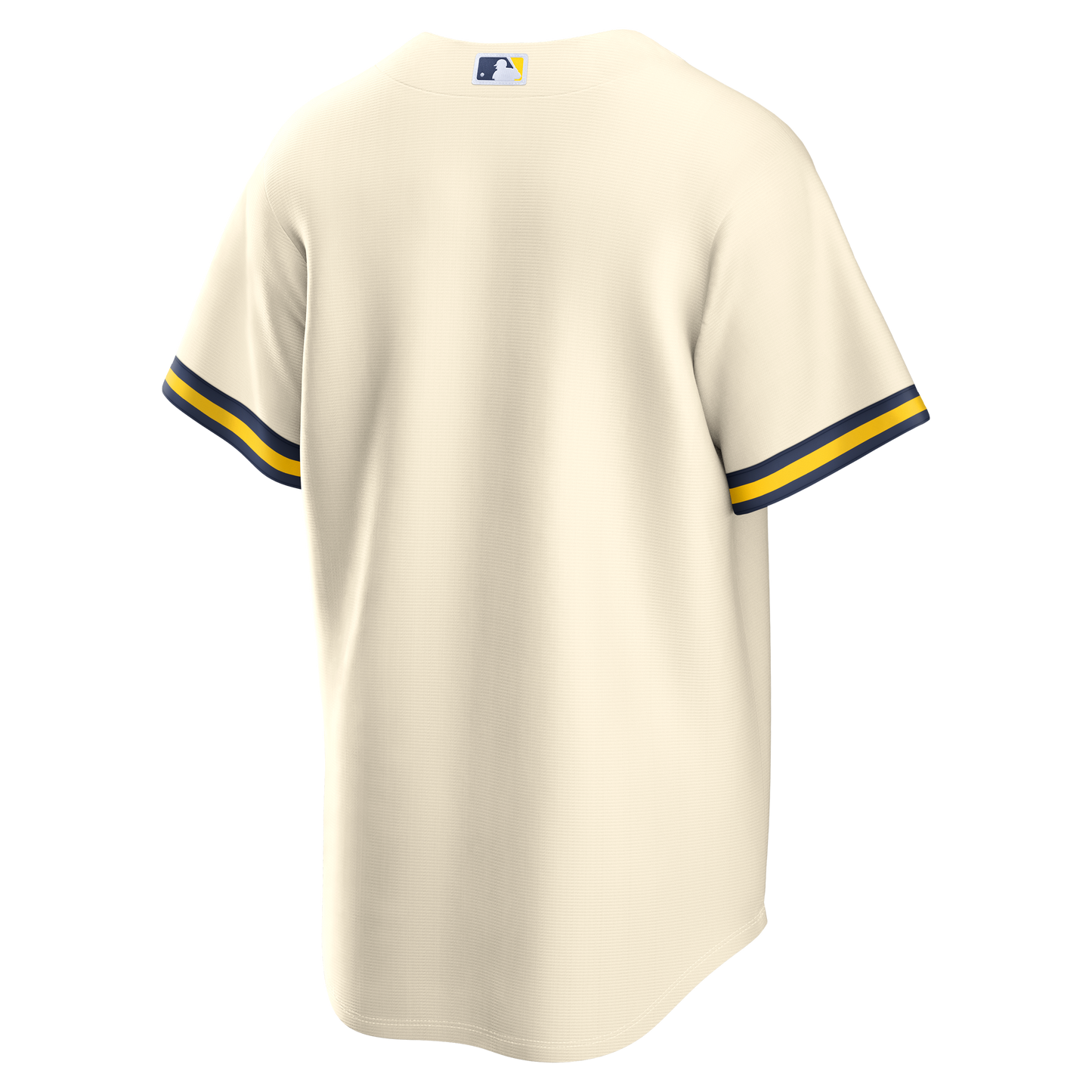 Men's Milwaukee Brewers Nike Cream Home Replica Team Jersey Official Team Jersey Sports Fan Apparel