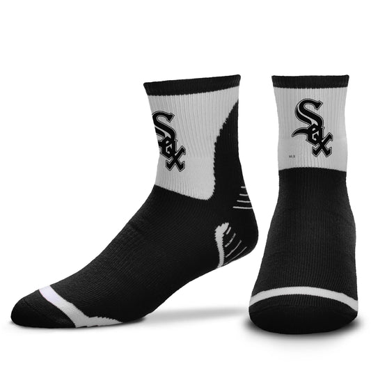 Men's Chicago White Sox SURGE FBF Crew Socks Official Sports Fan Gear