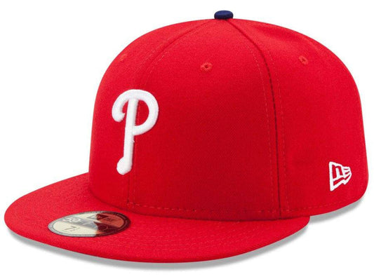 Men's Philadelphia Phillies Authentic Collection On-Field 59FIFTY Fitted Hat Official Team Hat Sports Fan Cap